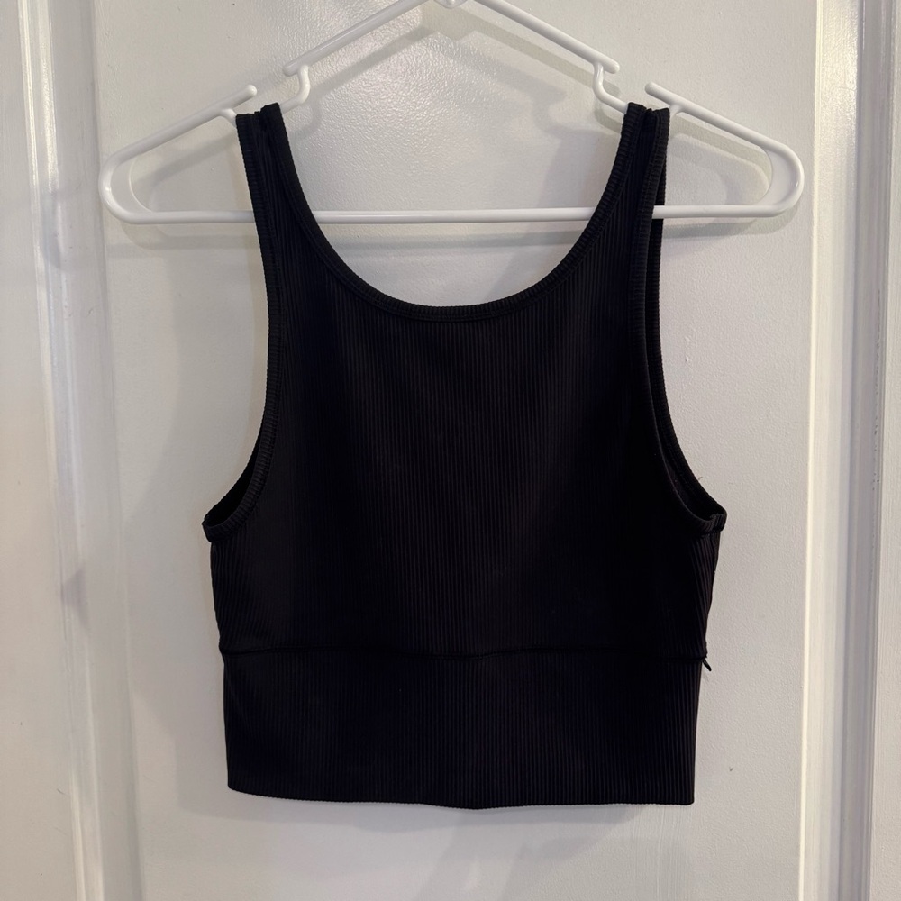 Lululemon Power Pivot Tank *Rib Black